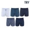 트라이 근본시리즈 남성 순면100 트렁크팬티 5종