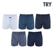 트라이 근본시리즈 남성 순면100 트렁크팬티 5종