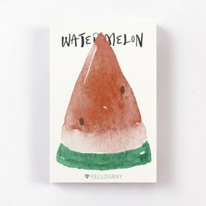 [바보사랑]시원 수박 메모지 예쁜메모지 떡메모지