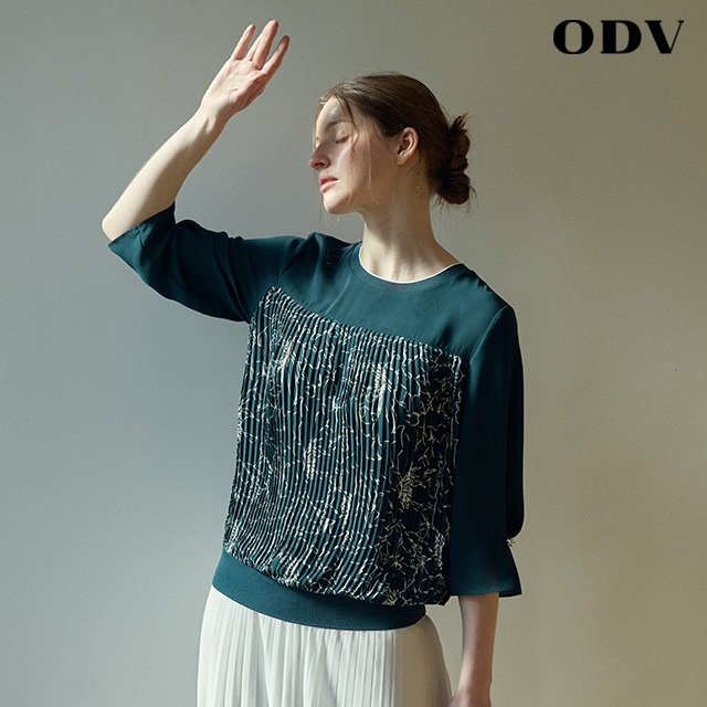 25SS ODV 플리츠 블라우스 3종