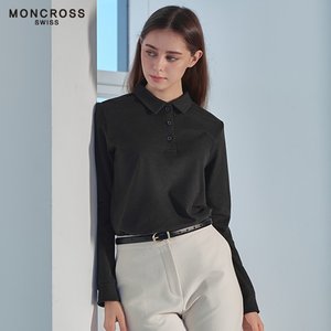 [단독방송] 몽크로스 25FW 기능성 양면 기모 카라티 5종, 여성