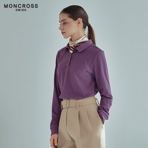 [단독방송] 몽크로스 25FW 기능성 양면 기모 카라티 5종, 여성