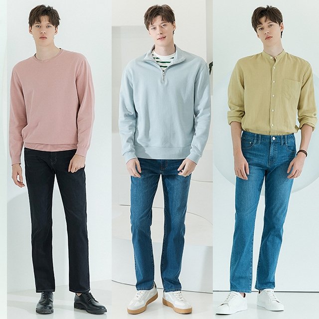 [뱅뱅] 남성 봄 데님 팬츠 3종