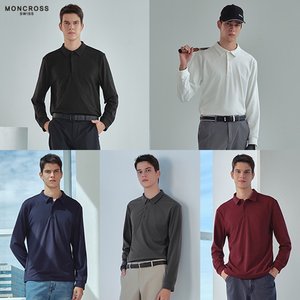 [단독방송] 몽크로스 25FW 기능성 양면 기모 카라티 5종, 남성
