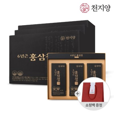 천지양 6년근 홍삼진액로얄 20포x3박스