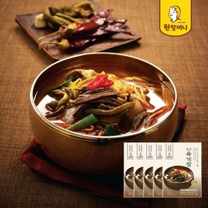 원할머니 명품육개장 600g x 5팩