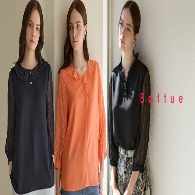 25SS 바띠 샤이니 블라우스 3종