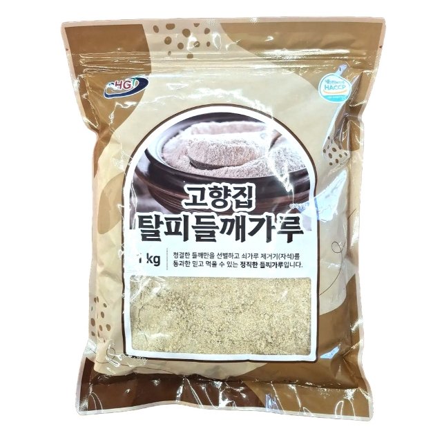 들깨가루 HACCP 탈피들깨가루1kg 기피 거피 박피 1kg