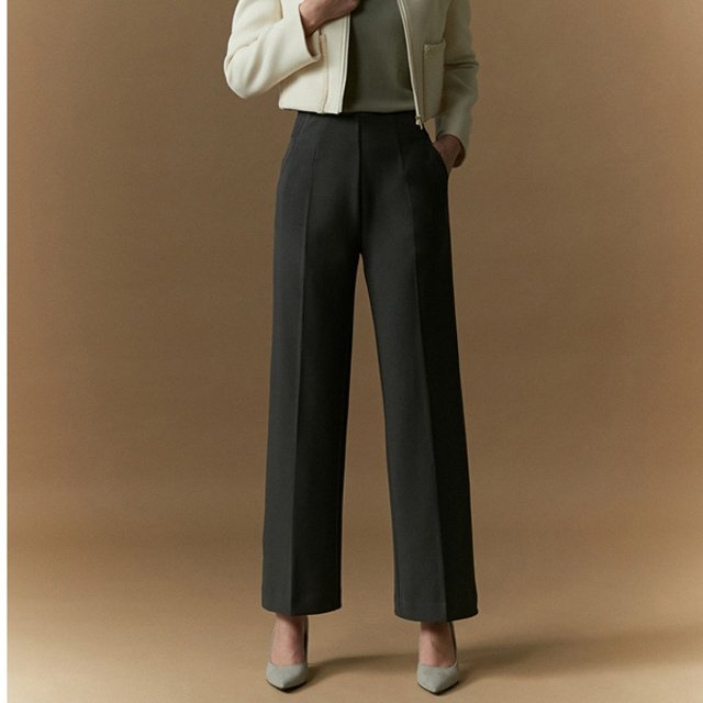 올리브그린 A39 24FW 올뉴 퍼펙트 세미와이드 팬츠3종
