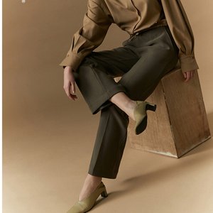 올리브그린 A39 24FW 올뉴 퍼펙트 세미와이드 팬츠3종