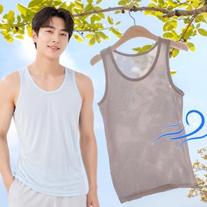 쿨 민소매 남녀 런닝 1+1세트