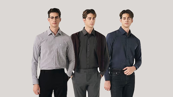 란체티 남성 컴포터블 긴팔 셔츠 3종