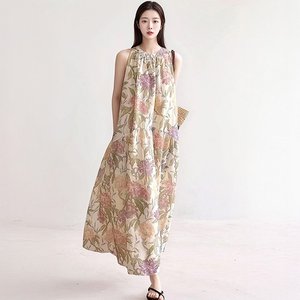 [헬리꽁땡]사나셔링민소매원피스2종