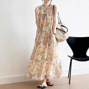 [헬리꽁땡]사나셔링민소매원피스2종