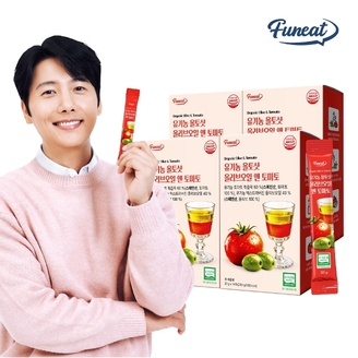 퍼니트 유기농 올토샷 올리브오일 앤 토마토즙 14포 x 4박스