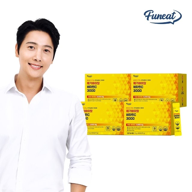퍼니트 이상우 메가 바이탈 고함량 비타민C 3000 90포 x 4박스