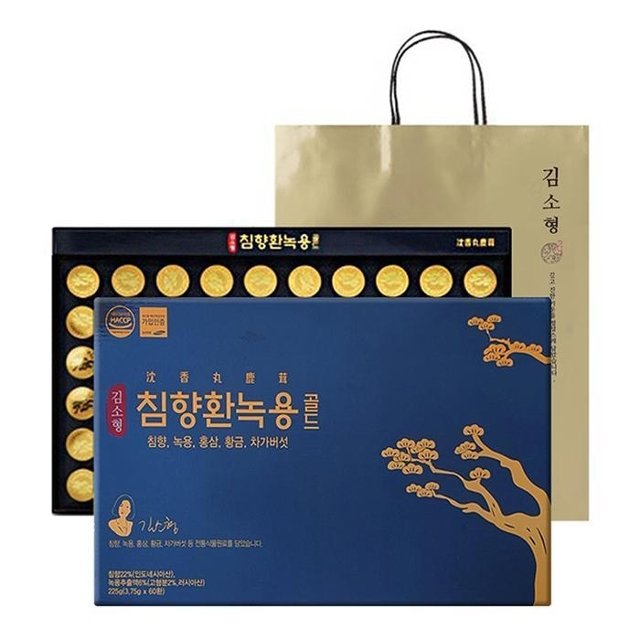 김소형 녹용 침향환 60환 김소형 침향환 홍삼침향환 김소형 침향단 차가버섯 인도네시아침향 추석선물