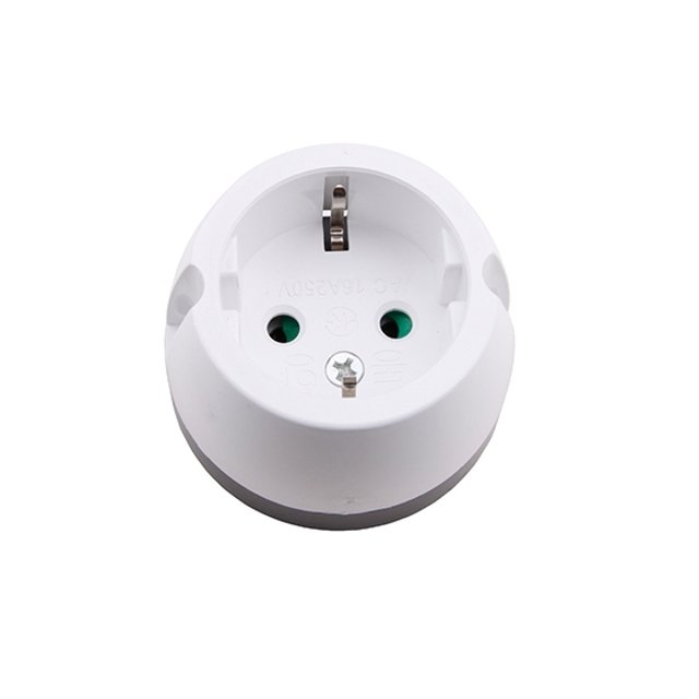 노출형 1구 접지 콘센트