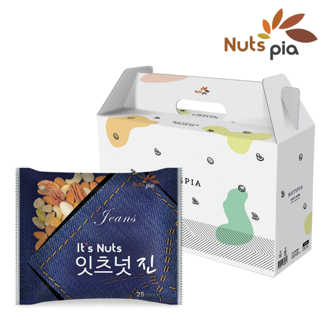 [넛츠피아] 잇츠넛 진 50봉 선물세트