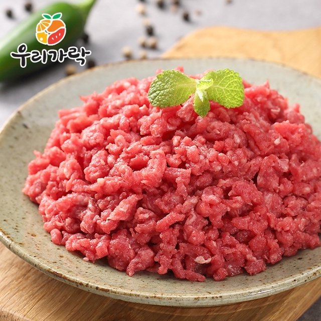 [새벽시장][우리가락]냉장 한우 1++등급 다짐육 300g