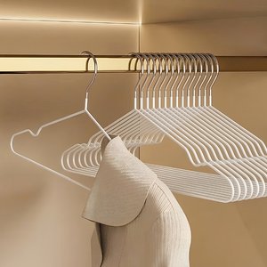 [10+10] 공간절약 슬림핏 미끄럼방지 철제옷걸이 (총 20P)