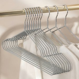 [10+10] 공간절약 슬림핏 미끄럼방지 철제옷걸이 (총 20P)