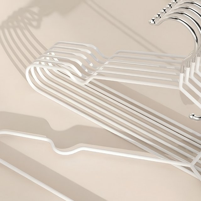 [10+10] 공간절약 슬림핏 미끄럼방지 철제옷걸이 (총 20P)