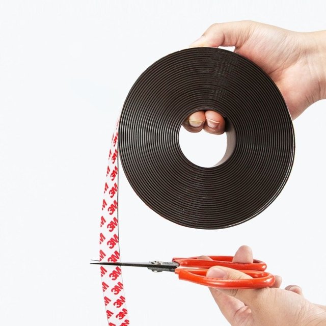 롤 고무 자석 테이프 3M 양면테이프 스티커 냉장고자석 20mm x 2미터 (WFJ0QVO)