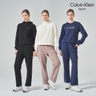 [Calvin Klein]캘빈클라인 26SS 에센셜 테리 셋업 3종, 여성(후디하프집업+맨투맨+롱팬츠)