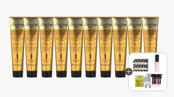 [전고객 무선 고데기]보스티나 염색제 세트