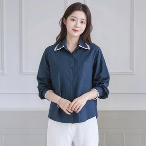 [플로레센스]로지자수트렌드셔츠블라우스(색상선택)