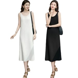 쉐바 시어서커 스판 원피스 2종