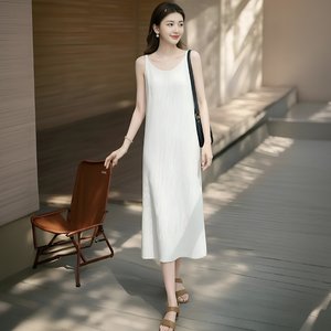 쉐바 시어서커 스판 원피스 2종