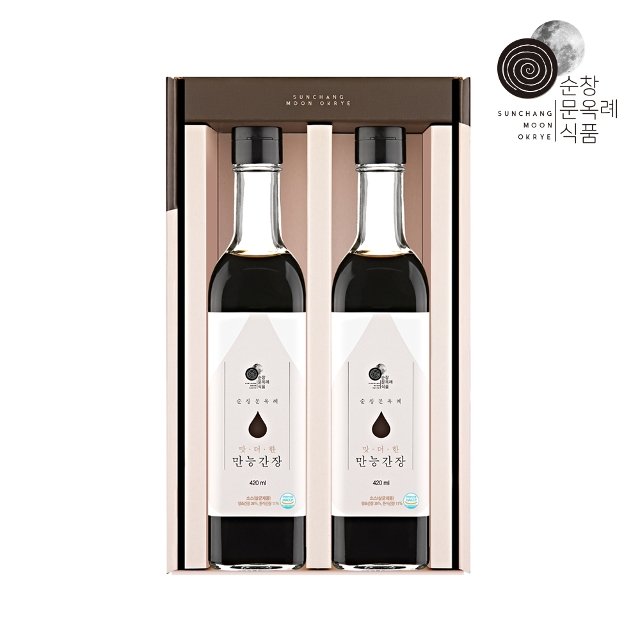 순창문옥례 우리콩 간장 종합세트 특선 2호(만능간장2개)