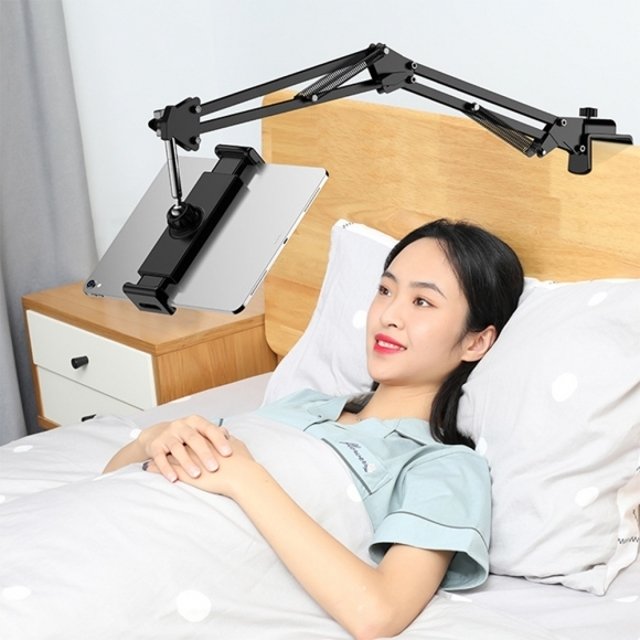 2WAY 자유관절 스탠드 태블릿 거치대 침대거치대/1282745