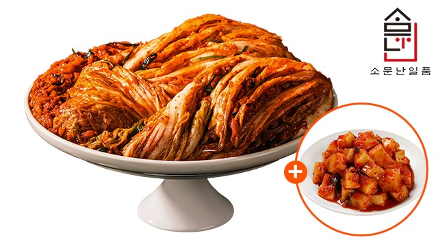 [5/4 단하루! 깍두기 800g 증정] 소문난일품 포천명가 배윤자 포기김치 10kg