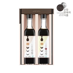 순창문옥례 우리콩 간장 종합세트 특선 1호(국간장+진간장)