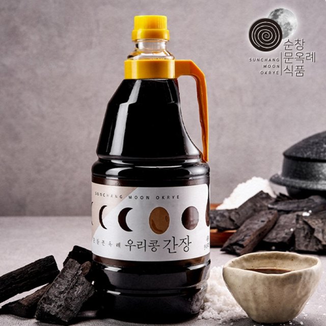 국내산 순창문옥례식품 우리콩 간장 국간장 1.8L PET용기