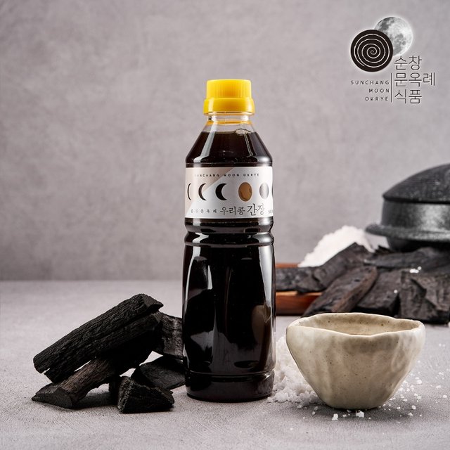 국내산 순창문옥례식품 우리콩 간장 국간장 500ml PET용기
