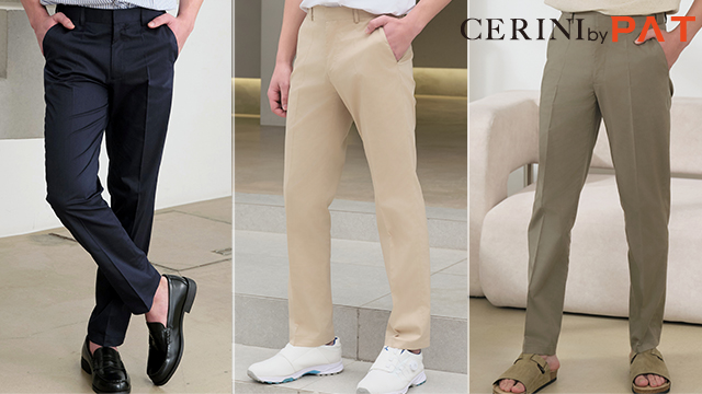 CERINI by PAT 26SS 썸머 냉감 치노팬츠 3종