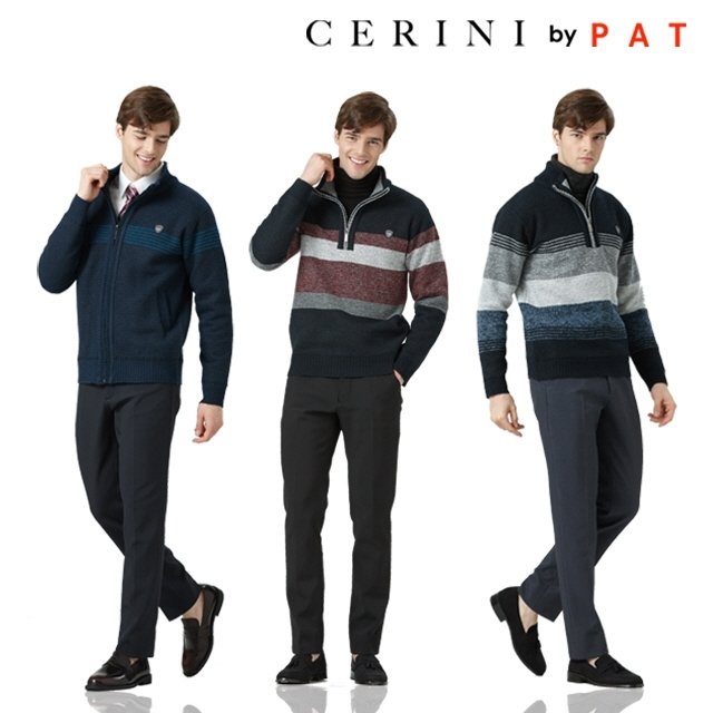 (19FW)CERINI by PAT 기모니트 3종