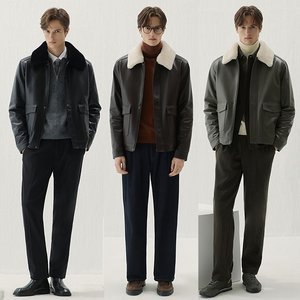 [쇼비즈 ] 25FW 남성 양털 양가죽 패딩점퍼