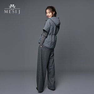 24FW 메시제이 자수 퀼팅 베스트 1종