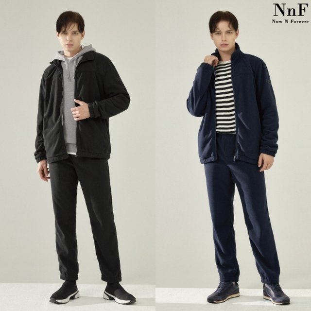 (마지막물량) NnF 남성 포근 장플리스 셋업 2종