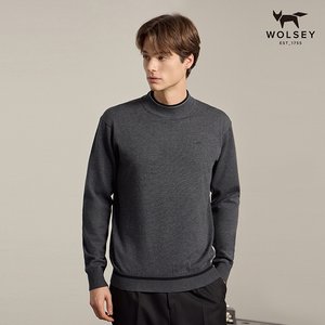 [Wolsey] 울시 24FW 최신상! 울혼방 라운딩 니트 3종, 남성