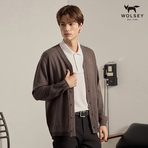 [Wolsey] 울시 24FW 최신상! 울 혼방 니트카디건 3종, 남성