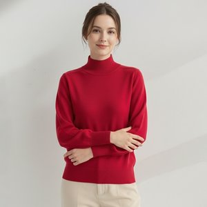 블랙미즈 포근한 반목 폴라 긴팔 니트 3종세트