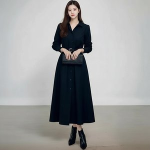 [플로레센스]리안셔츠벨트원피스(색상선택) 
