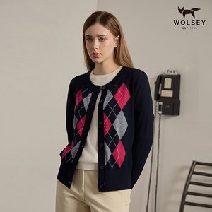 [Wolsey] 울시 24FW 최신상! 울 혼방 니트카디건 3종, 여성