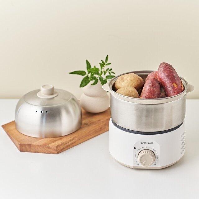 오연수의 에버홈 올스텐 2단 찜기 일명 매일찜 EV-EC7000